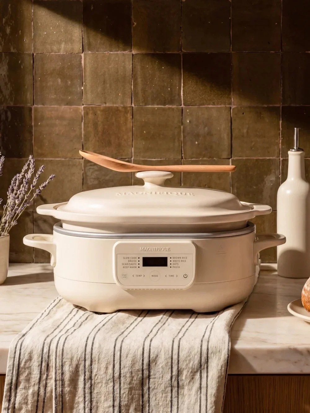 Magifique Cream Multi-Function Electric Cooker - Cream